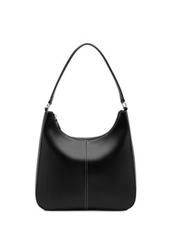 MIRAGGIO - Black Juno Solid Hobo Bag (Medium)