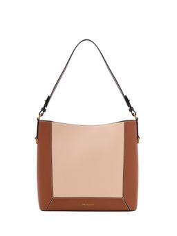 MIRAGGIO - Beige Valerie Hobo Bag Fits 11 Inch iPad (Medium)