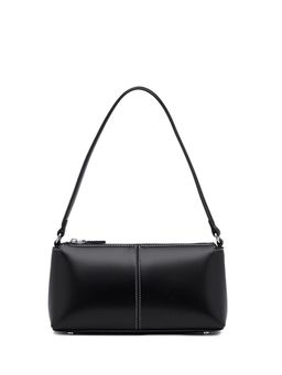 MIRAGGIO - Black Jessy Structured Shoulder Bag (Small)