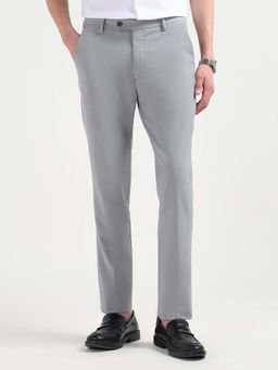 Arrow - Men Grey Bi Stretch Super Slim Fit Trouser