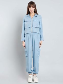 MISH - Blue Co-Ord with Pocket Detail (Set of 2)