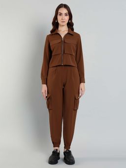MISH - Brown Co-Ord with Pocket Detail (Set of 2)