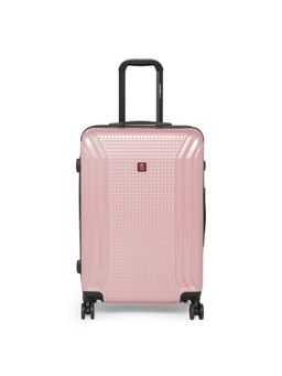Swiss Brand - VERNIER Rose Gold Color ABS Material Hard 24" Medium Trolley