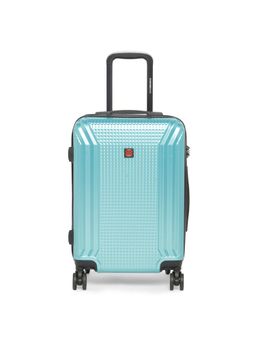 Swiss Brand - VERNIER Green Color ABS Material Hard 20" Cabin Trolley