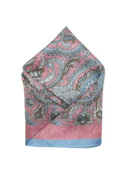 The Tie Hub - Men Pink Paisley Pocket Square