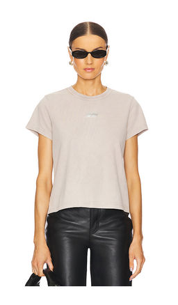 Alexander Wang - Shrunken Tee With Blade Logo