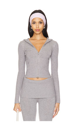 Frankies Bikinis - Heritage Cloud Knit Hoodie