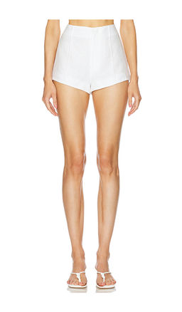 Helsa - Washed Linen Micro Short