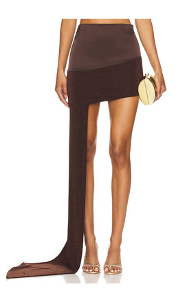 Khanums - Asymmetric Mini Skirt