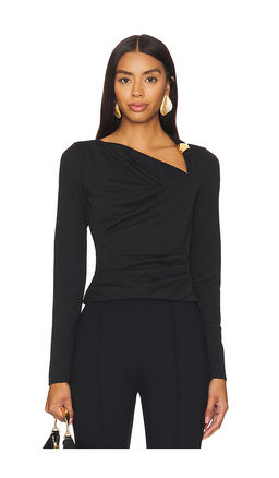 Nicholas - Ilara Asymmetrical Long Sleeve Top