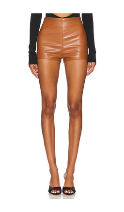 Nookie - Faux Leather Shorts