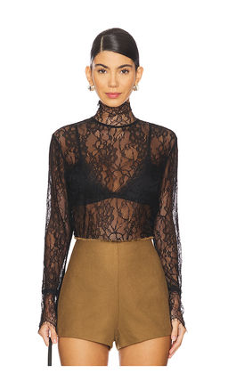Nonchalant Label - Mary Lace Top