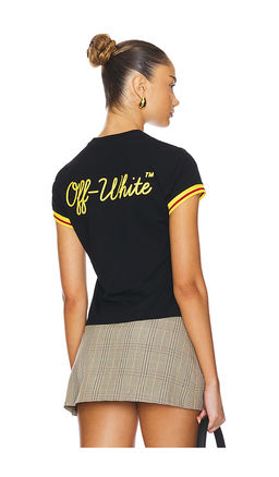 Off-White - College Fitted Tee