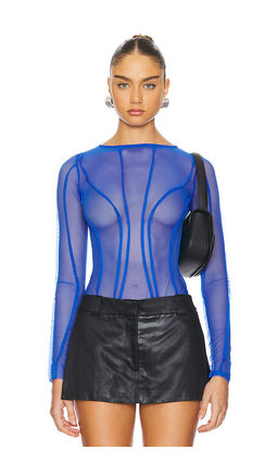 Ow Collection - Twist Mesh Bodysuit