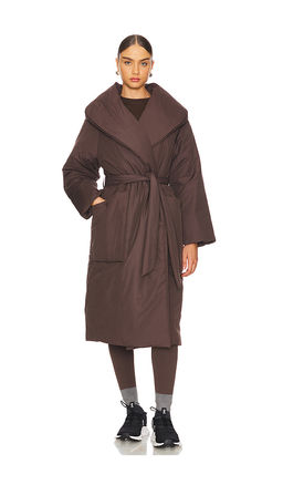 Varley - Ana Long Wrap Puffer Coat