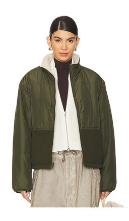 Velvet By Graham & Spencer - Tasha Reversible Puffer Sherpa Jacket