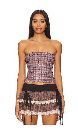 Zemeta - Checkered Tube Top