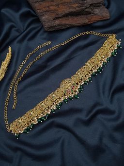 GRIIHAM - Gold Plated Waist Belt Vadiyannam