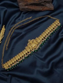 GRIIHAM - Gold Plated Waist Belt Vadiyannam