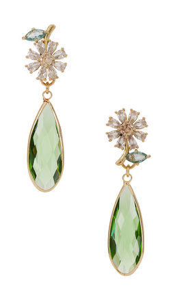 Anton Heunis - Stud Daisy Drop Pendant Earrings