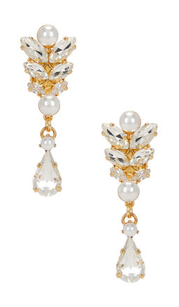 Anton Heunis - Drop Leaf Motif Earrings