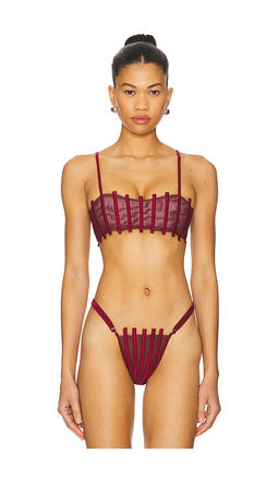 AMOR MIA - Corset Bikini Top