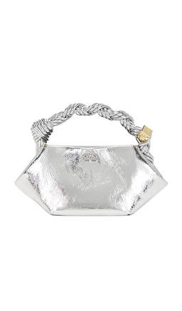 Ganni - Bou Mini Metallic Bag