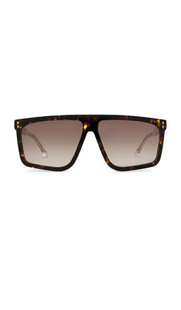 Isabel Marant - Rectangular Flat Top Sunglasses