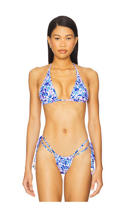 Kulani Kinis - Bind Tie Halter Bikini Top