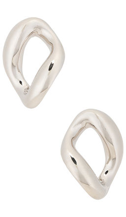 LELET NY - Glossy Chain Link Earrings
