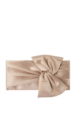olga berg - Chloe Tie Front Clutch