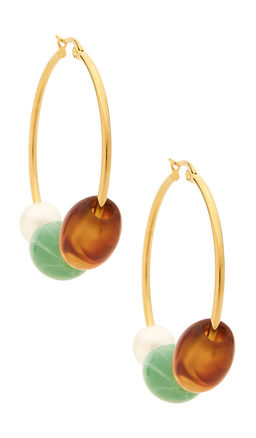 petit moments - Drift Hoop Earrings