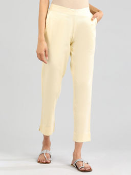 Aurelia - Yellow Cotton Pant