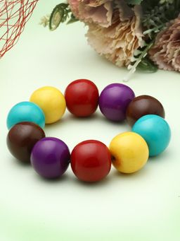 Moedbuille - Beads Studded Contemporary Bohemian Design Bracelet