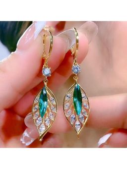 Jazz and Sizzle - Gold Plated Knot Design Stud Earrings For Women