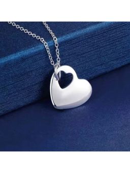 Jazz and Sizzle - Sterling Temperament Soft Heart Zircon Pendant