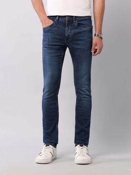 U.S. Polo Assn. Denim Co. - Mens Regallo Skinny Fit Blue Jeans Blue