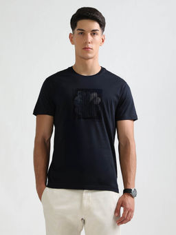 Arrow Newyork - Men Graphic Printed Pure Cotton T-Shirt