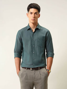 Arrow - Men Manhattan Slim Fit Dobby Ceremony Shirt