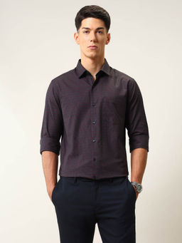 Arrow - Men Manhattan Slim Fit Dobby Ceremony Shirt