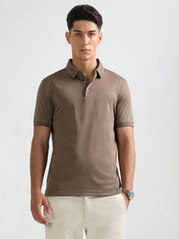 Arrow - Men Solid Regular Fit Polo Shirt