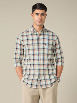 U.S. Polo Assn. Denim Co. - Men Regular Fit Plaid Checked Shirt