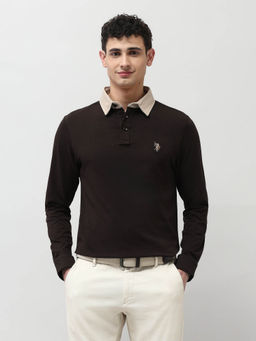 U.S. Polo Assn. Denim Co. - Men Pure Cotton Muscle Fit Polo Shirt