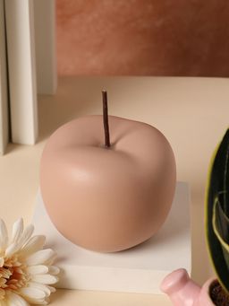 Bonhomie - Pink Apple Shaped Ceramic Sculpture