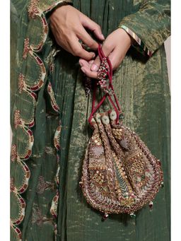 DOUX AMOUR - Noor Vintage Multi-Color Potli Bag