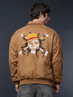 The Souled Store - Official One Piece: Ribs Out Men Bomber Jacket