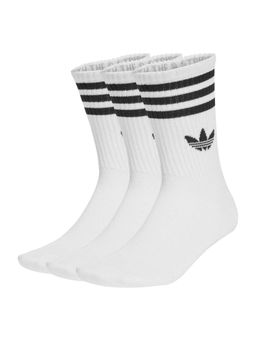 adidas Originals - Unisex Cotton Solid White Socks