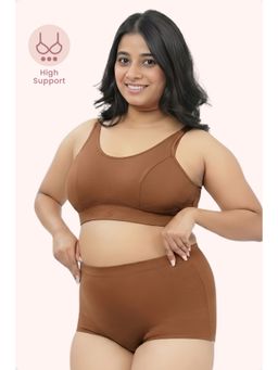 Zelena - Cotton Maternity and Nursing Bra Full Coverage Wirefree Feeding Bra Skin
