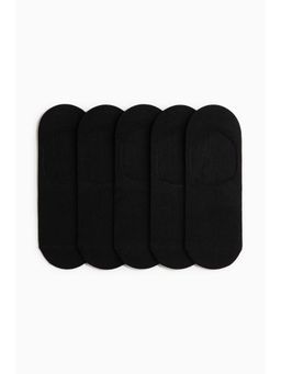 H&M - Men Black 5-Pack Coolmax Socks
