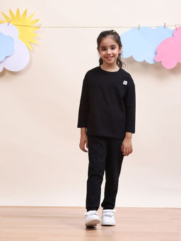 Spunkies - Unisex Black Co-Ord (Set of 2)